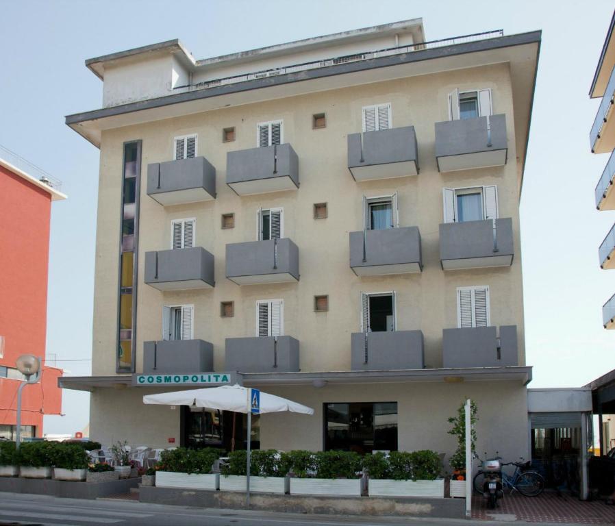 Hotel Cosmopolita Ріміні Екстер'єр фото