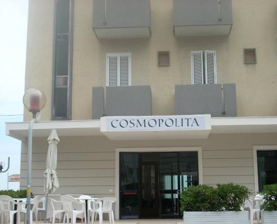 Hotel Cosmopolita Ріміні Екстер'єр фото